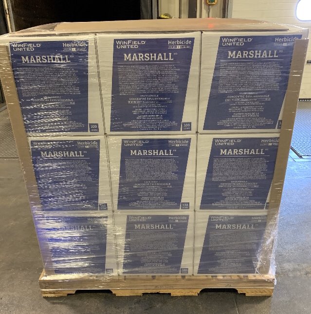 Hot off the line... Marshall Quizalofop from @WinFieldCanada is now on its way to a local independent agriculture retailer near you.  50 acres per jug, 100 acres per case. Adjuvant sold separate!