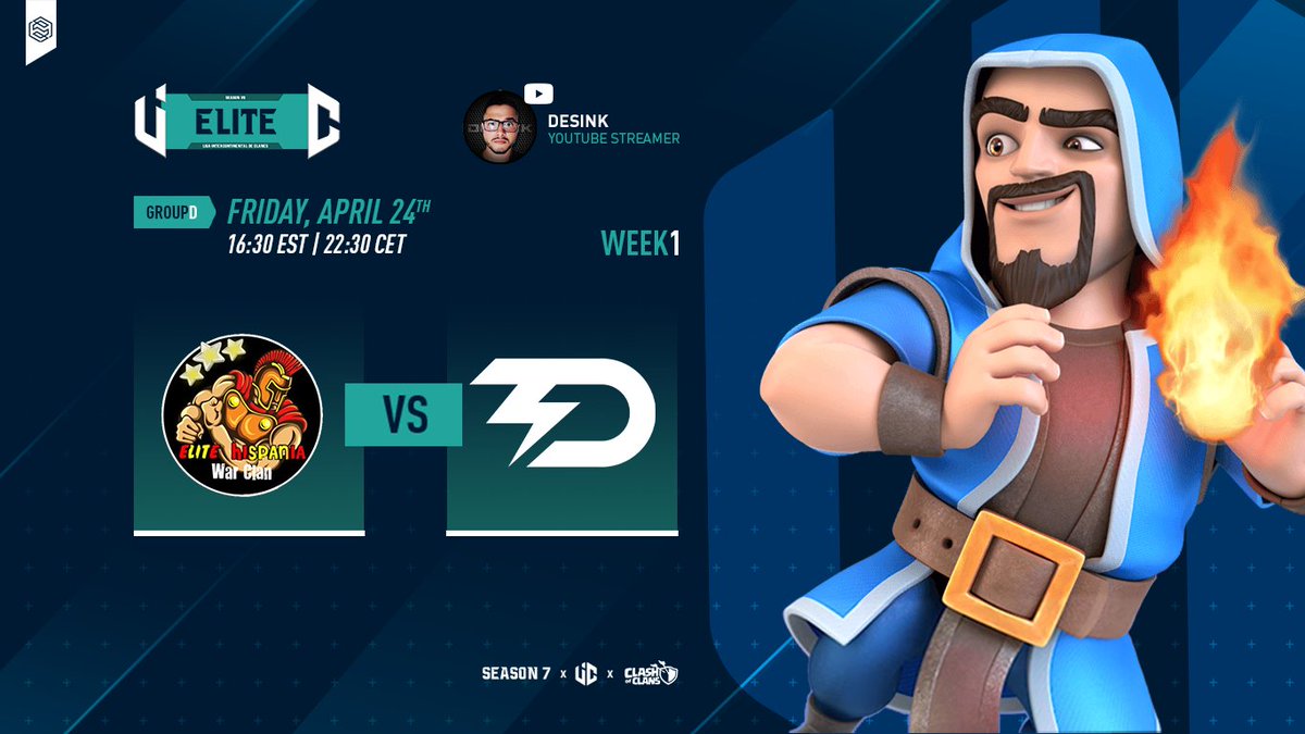📢DUELO de ALTO IMPACTO en la <a href="/LICCOC/">LIC</a> 

🔥<a href="/Elite_Hispania/">𝕰𝖑𝖎𝖙𝖊 𝕳𝖎𝖘𝖕𝖆𝖓𝖎𝖆</a> 🆚 @Teamdesink ⚡️

⏰En unas 2 horas aprox. estaremos en Vivo🔴

Reserva tu puesto y apoya a tu equipo favorito😍

▶️youtube.com/c/Desink9/live