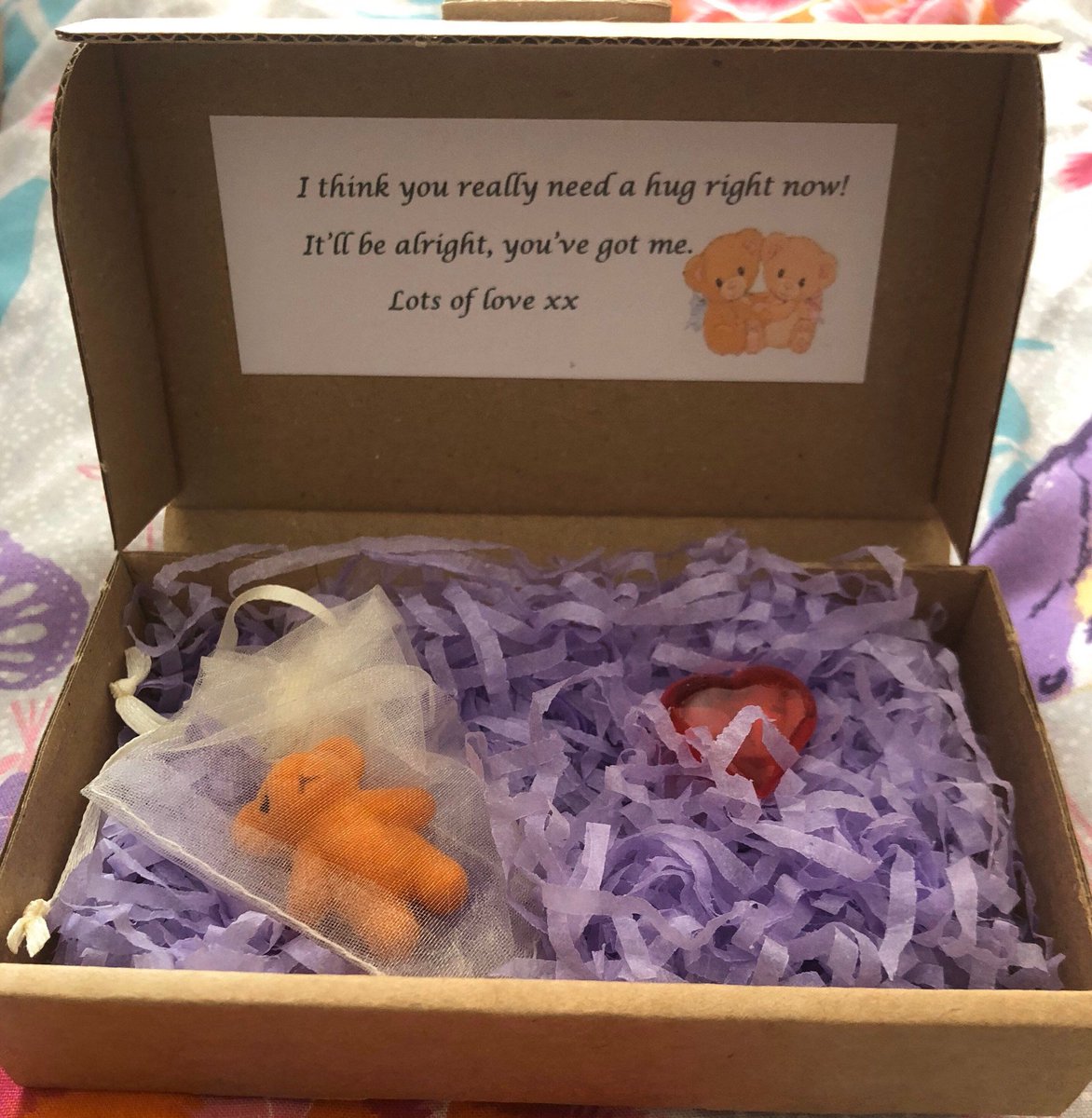 littleandfancy's tweet photo. Excited to offer FREE POSTAGE on our Hug in a box virtual hug gift present pocket hug #gift #huginabox #covid19 https://t.co/EPmLfEvFEm https://t.co/X3ob8LvRB9