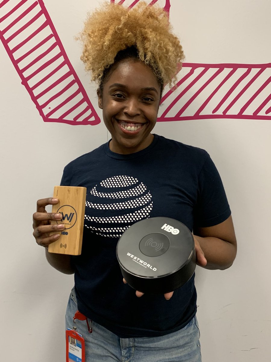 Congratulations to Shavonta for winning a new speaker and power bank courtesy of HBO!!!  Great job!