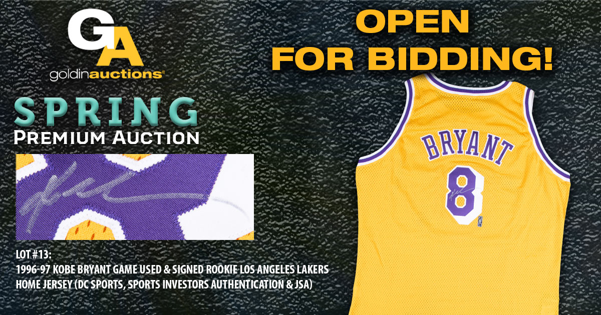 Goldin on Twitter "This Lakers home jersey was worn and signed by 