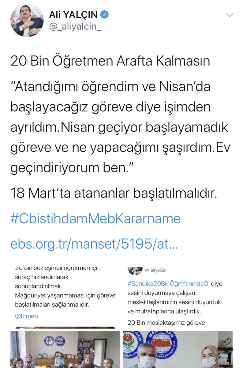 _aliyalcin_'s tweet photo. “Kararnameler uzadıkça haklar zamana yeniliyor,mağduriyet artıyor”

20 bin öğretmenimizin tehir edilen kararnameleri;
1️⃣Hizmet puanı kaybı
2️⃣Kadroya geçiş süresi
3️⃣Yer değiştirme haklarının geç verilmesi 
gibi mali ve sosyal hak kayıplarına da neden oluyor. 
#18MartKararnameVakti https://t.co/8mZrTzL7mv
