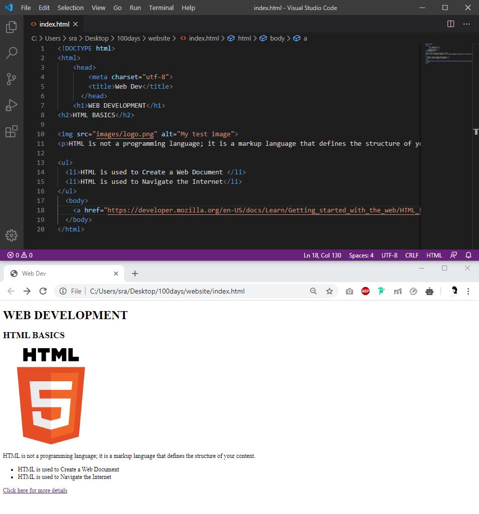 airwindco2's tweet image. Day10 : Web Development - Completed with HTML Basics @OAN_OpenApps
#100daysofcode
#openapps