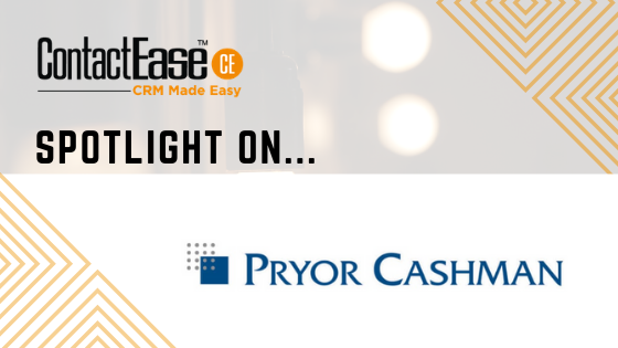 ContactEase's tweet photo. We're heading into the weekend in a New York state of mind (LA and Miami, too)! In our latest client spotlight learn how the attorneys at @pryorcashman are staying connected with clients during this time https://t.co/G7hYen2Tlj #covid19 #lawfirmmarketing #CRM https://t.co/TKey0pqB4l