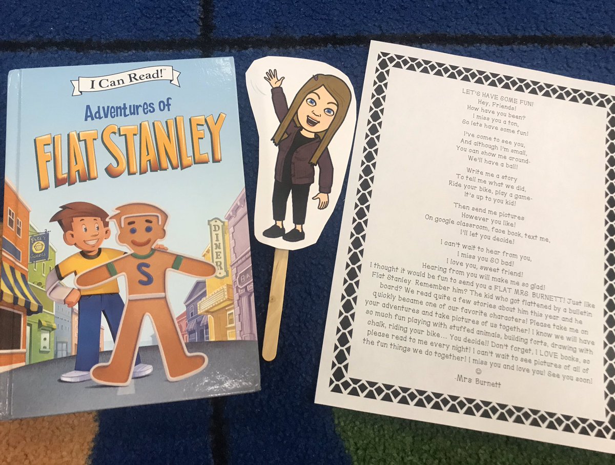 loved this idea from another 1st grade teacher! My class LOVES flat Stanley, so Flat Mrs. Burnetts were put in the mail today! I can't wait to see all of the fun adventures I go on with my students! #flatstanley #flatteacher #lifeisbetteratthelakes