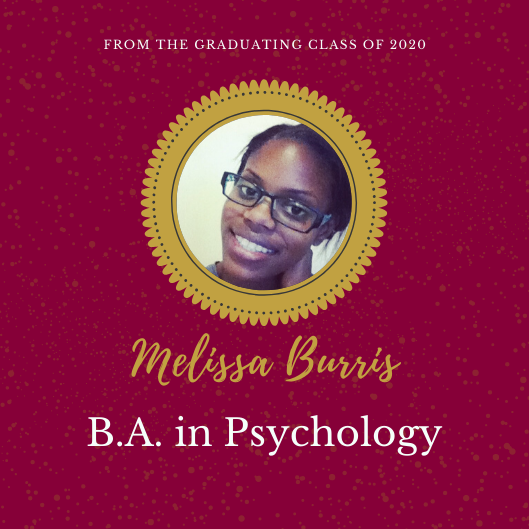 csudh_rbrc's tweet image. Please help us in congratulating Melissa Burris on her wonderful achievement! Melissa will be graduating with her Bachelor’s degree in Psychology at the end of the semester. After graduation, she plans on pursuing her Master’s in Social Work.