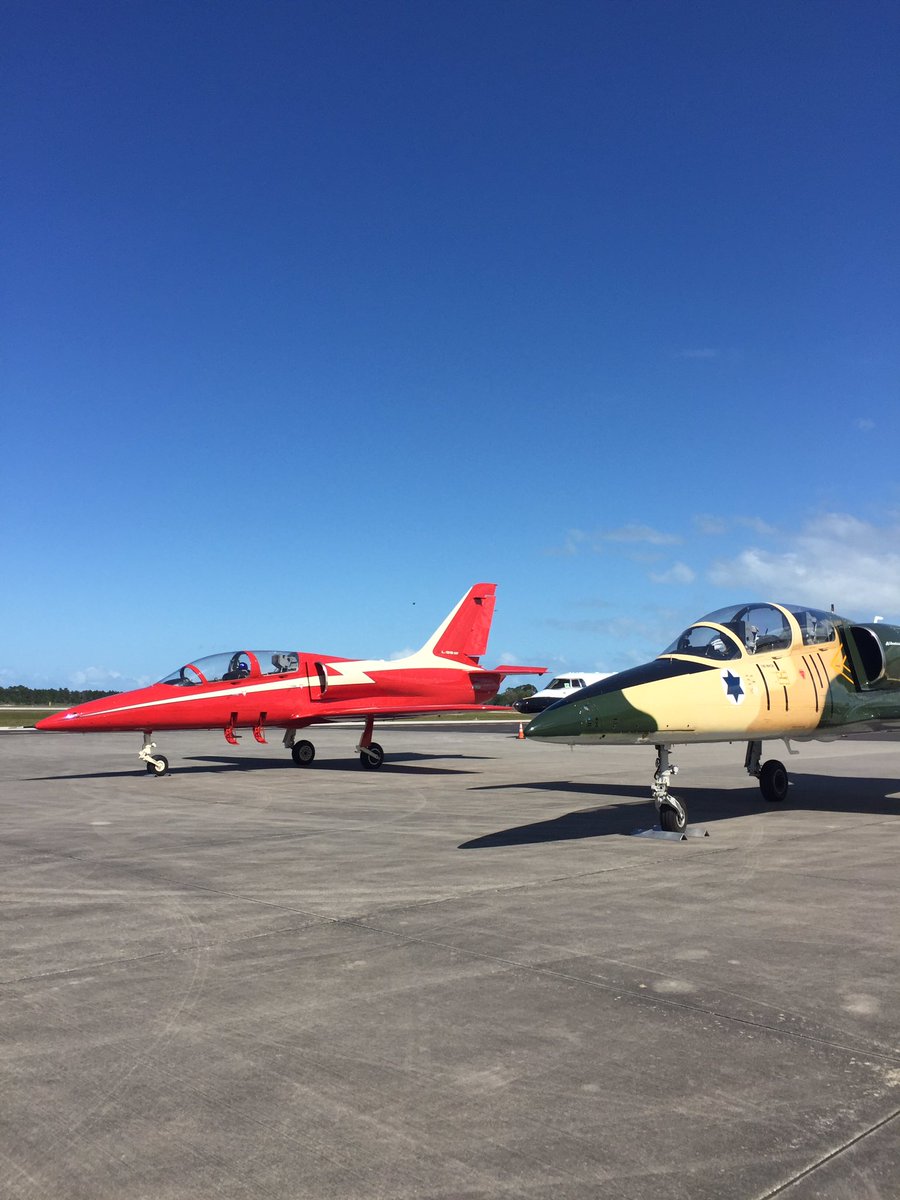 PlaneSpotter3's tweet photo. Two L-39s that came in the other day! https://t.co/mlrLjnQaOn