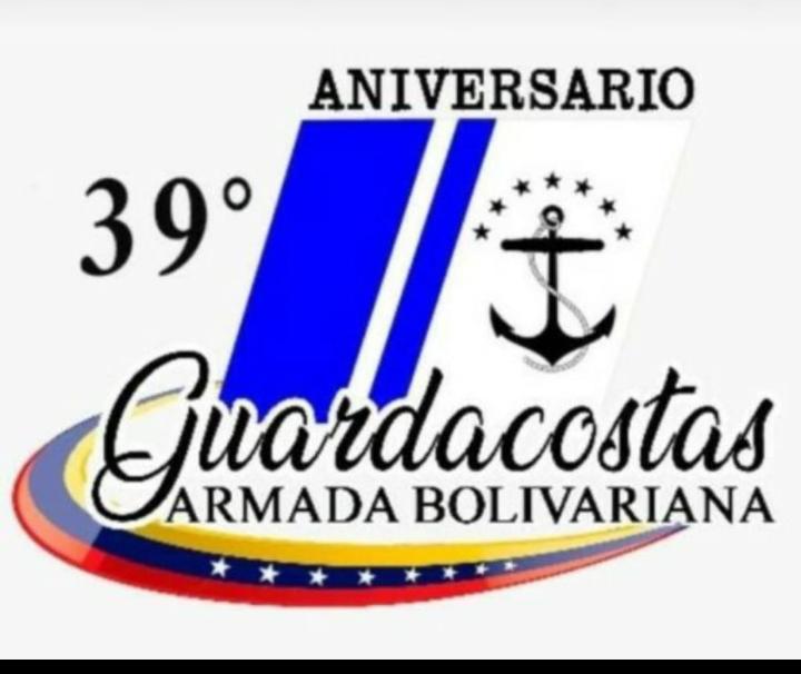 Respetuosamente hago llegar mis más sinceras palabras de FELICITACIÓN al Comandante y a los tripulantes del Comando de Guardacostas <a href="/AB_Guardacostas/">Comando de Guardacostas</a> por arribar hoy a su 39 Aniversario. BZ "GUARDACOSTAS SOMOS TODOS" <a href="/ArmadaFANB/">Armada Bolivariana</a>