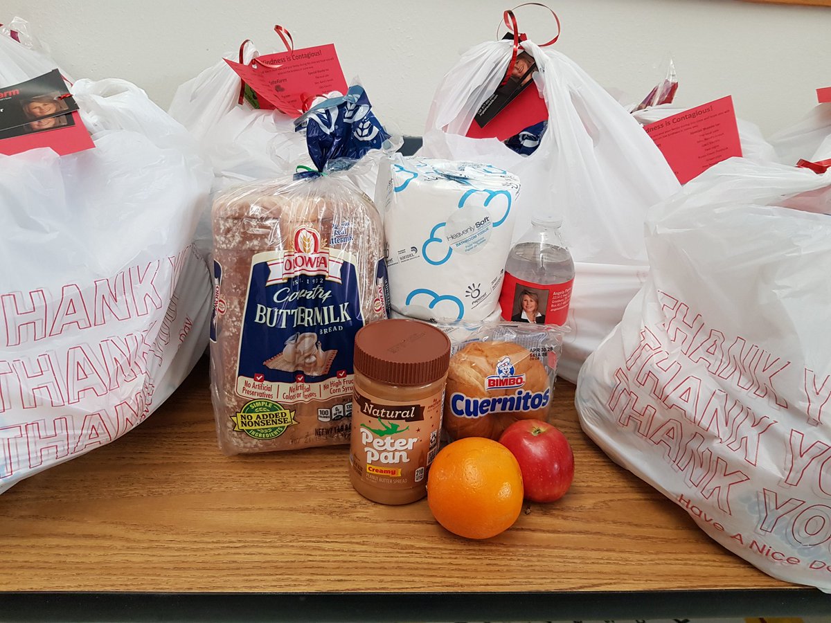 Thank you Angela Parker at State Farm in Granbury for giving all of my students' families a bag of groceries and a gift card to The Local restaurant. Your kindness is appreciated, especially during these difficult times.
