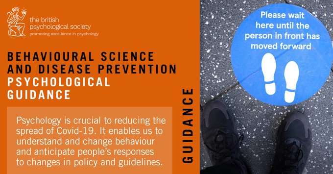 Changing behaviour is key to preventing infection, but the challenge is how to get people on board.
We've published guidance to give policymakers and communicators psychological insights to drive change #psychology #lockdown #behaviourchange #Covid19 https://t.co/FIuuPQJsCK https://t.co/WM3eVz4J9v
