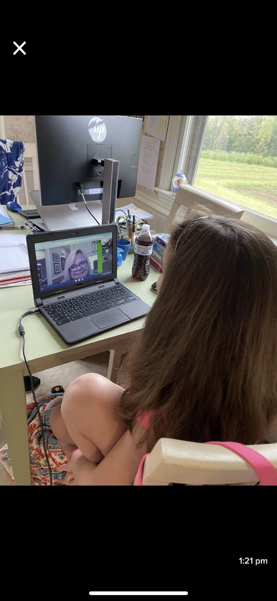 DennisonsDen's tweet photo. More great pics of our kiddos Learning from Home. From academics to PE, we love school and can’t wait to be back together!! @AtkinsonElem @HCPSNC #LearnFromHome https://t.co/tsiF8rx07r