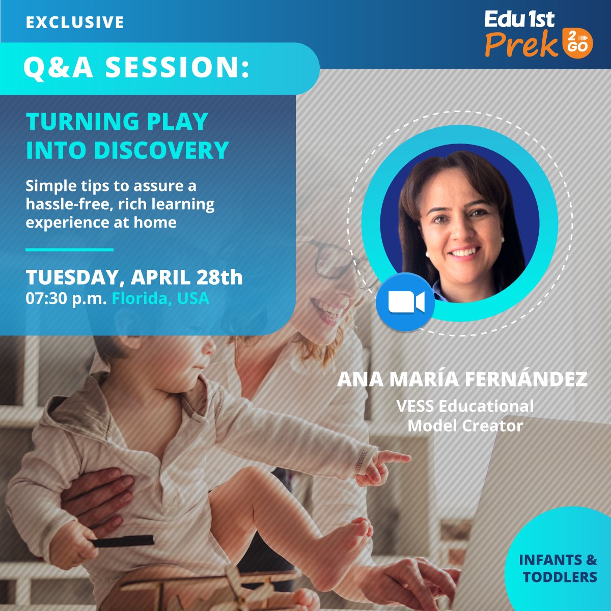 Edu1stVESS's tweet image. We'll explore easy-to-use but powerful educational tools that you can apply at home today to assure that your child continues to be stimulated to think deeply,explore and discover the world.

Register here: modelovess.com/en/contact/

#LearningExperience #VESSModel #LearningForKids