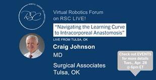 Join Thomas Swope and myself on 4/28/20 at 5 pm EST to discuss Robotic ICA, left and right!