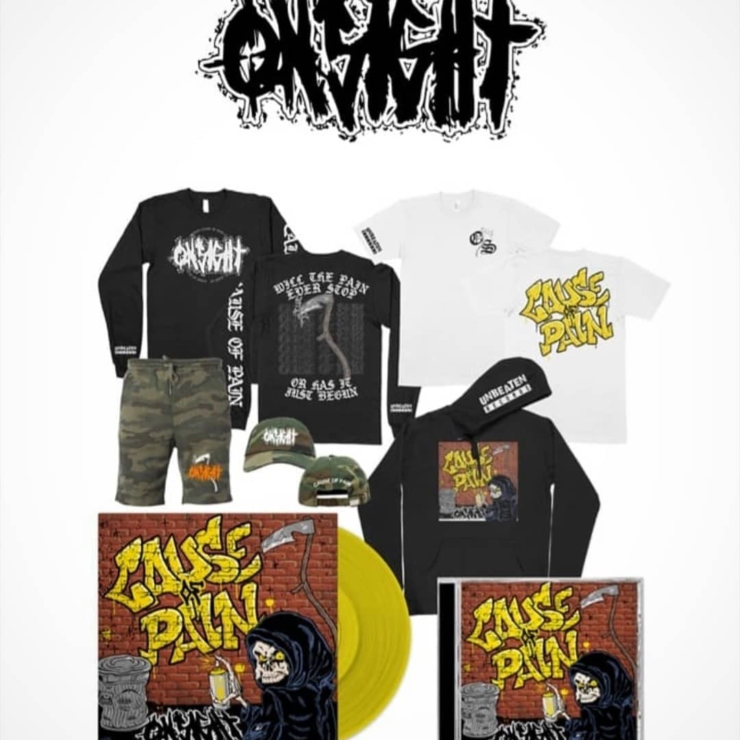 Pick up your copy of Cause of Pain at <a href="/merchnow/">MerchNow</a> 
onsight.merchnow.com