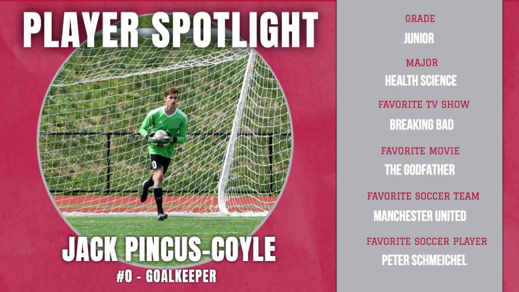 sacredheartmsoc's tweet photo. PLAYER’S SPOTLIGHT: Get to know a little more about our goalkeepers! #SHUMS #PlayersSpotlight https://t.co/7R1A96YWbw
