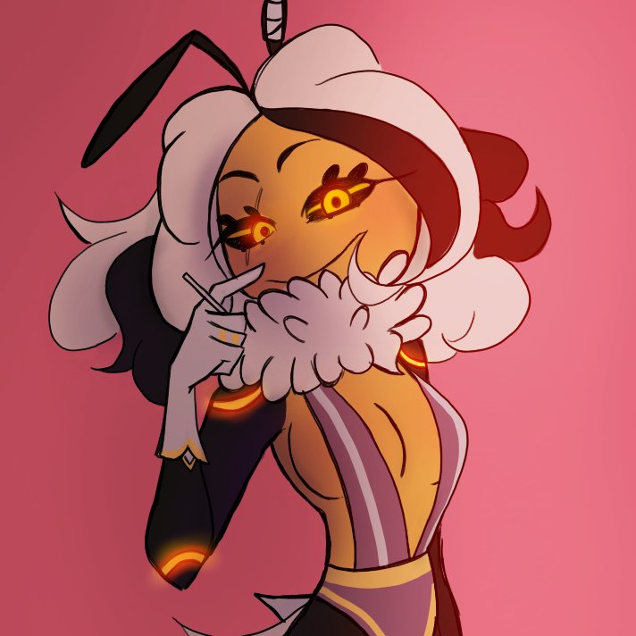 (AGAIN, SHE DOESN& #39;T HAVE SEX ALL THE TIME AND IS NOT A PERVERT)It is just a side effect of consuming royal honey.This consists of having a more developed sexual attraction than a normal demon. If a person has sex with her for a long time, dies.+