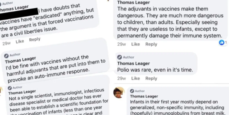 All of the organizers of today's Spread Coronavirus in Wisconsin Rally are strong anti-vaxxer proponents. Here are screen captures of their social media feeds. @MollyBeck  @WiStateJournal  @journalsentinel