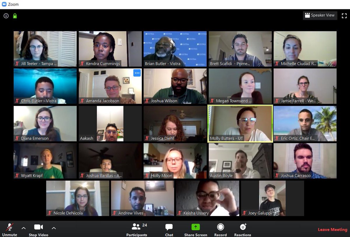 <a href="/VistraPR/">Brian Butler</a> had a great time today with the young professionals of <a href="/EmergeTampaBay/">Emerging Leaders of Tampa Bay</a> during their Empower Lunch series! They enjoyed an interactive conversation surrounding the importance of planning for success, lessons learned as a small business owner and more!