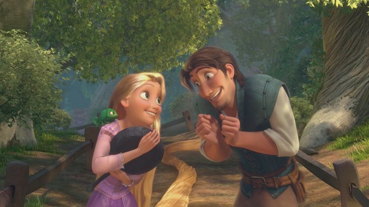 —[♡] Lover Of Mine: Tangled “Lover of mineI know you're colorblind”