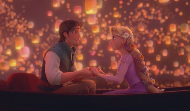 —[♡] Lover Of Mine: Tangled “Lover of mineI know you're colorblind”