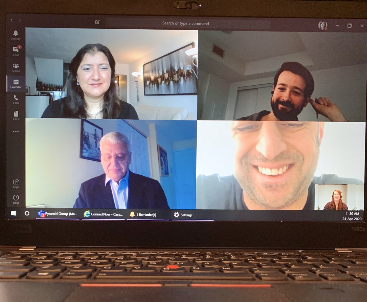 PyramidWM's tweet photo. End of Week 5: had a great team meeting today, nice to “see” everyone virtually. Thankful we have the technology to do this! Enjoy your weekend everyone, stay #physicallydistantbutsociallytogether! https://t.co/osQVb6BFYH