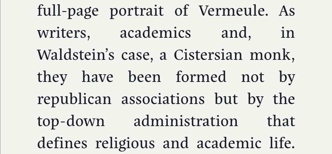 The first problem that arises is this claim that writers, academics, and monks are categorically unformed by “republican associations” and formed by “top-down” systems. Is Patterson not a writer AND an academic? At a religious institution? Was he not educated at UH & UVA?