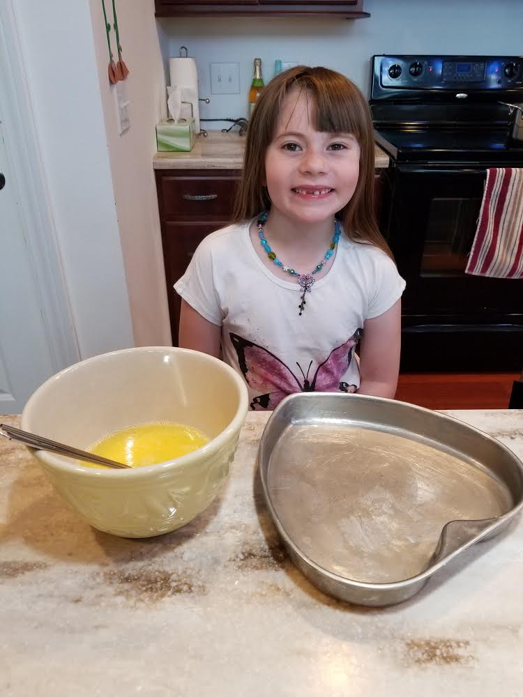 NorthCreekElem's tweet photo. McKenzie made a heart shapes brownie cake! #NCEBakingChallenge https://t.co/8Htp5oqP9H
