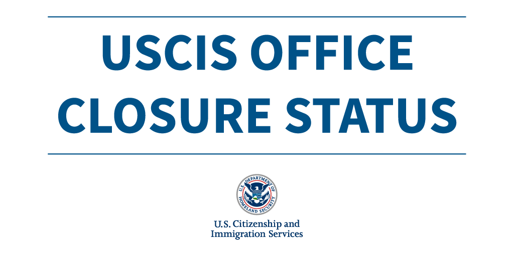 USCIS's tweet image. In an effort to slow the spread of COVID-19, we have temporarily suspended in-person services at all of our offices. Our field offices, asylum offices &amp;amp; application support centers will remain temporarily closed until on or after June 4.  uscis.gov/news/alerts/us…