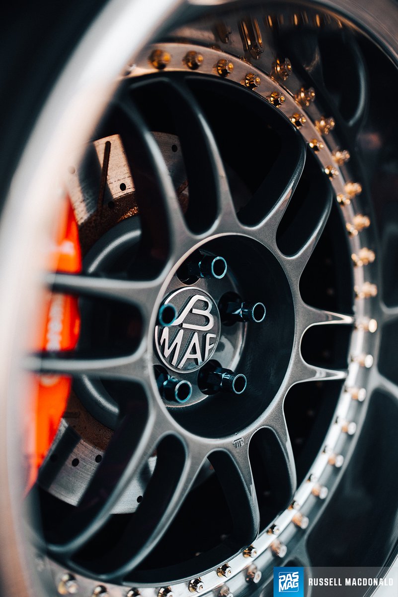 PASMAG's tweet photo. After splitting a set of RPF1 @EnkeiWheels on his lathe, Jason had lips and barrels sourced by #RighteousGarage, and put together the world’s first three-piece set of #Enkei RPF1 wheels, complete w/ 6 and 7" lips (f/r). https://t.co/sXw5fU3pPy https://t.co/60hRU2G0ZJ