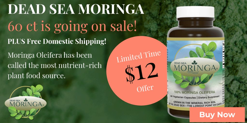 deadseamoringa's tweet image. Final sale days are approaching!! Have you bought your Dead Sea Moringa yet? 
SHOP: buff.ly/32m6Upf
#plantbased #superfood #supersupplement #healthfood #moringa