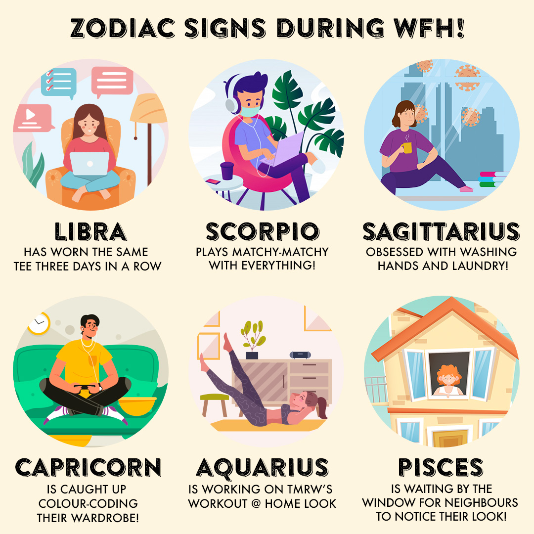 AmazonFashionIn's tweet photo. How true are our zodiac sign predictions? Represent your sign in the comments below! ๐๐ป
#stayinisthenewgoingout #AmazonFashion #TogetherForIndia #StayHome #StaySafe #zodiacsigns #AmazonLoves #WFH https://t.co/4tPS7ULvZx