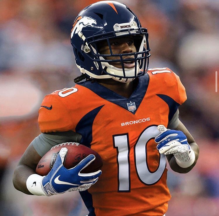 It looks like Jerry Jeudy will wear No. 10 with the Broncos. 