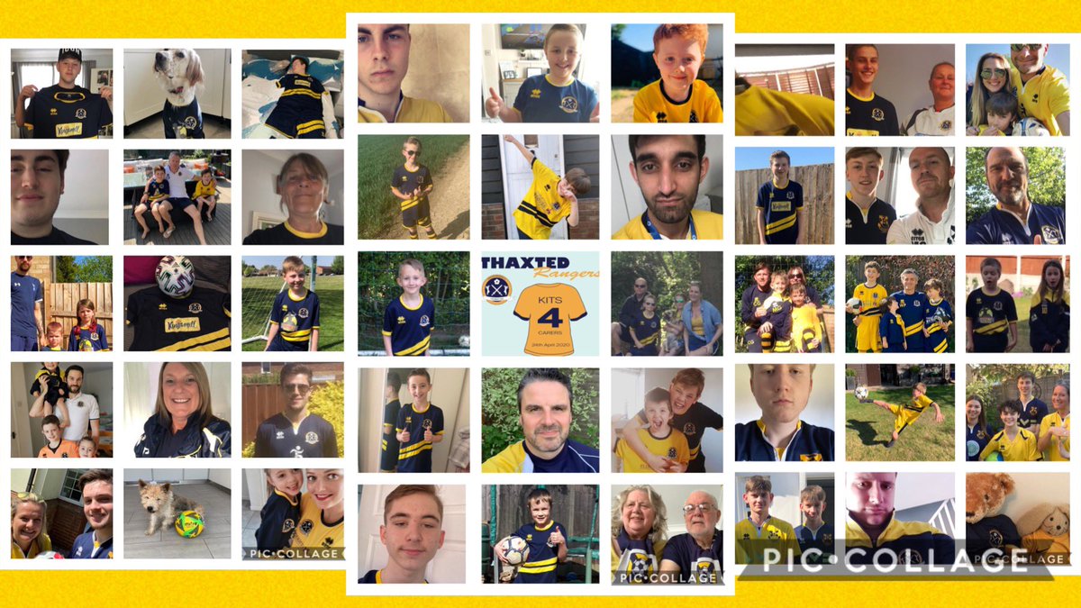 ThaxtedYFC's tweet photo. Thank you to all our players, coaches, supporters and pets for donating to our #TRFCKits4Carers day event. U7s to First Team together. #oneclub #homeoffairplay

https://t.co/8YWq3QWRvR https://t.co/cYwbdub9ex