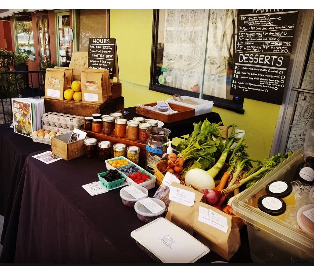 Primal Alchemy Kitchen
-7 days a week for Pantry Items-
From our popular dips to homemade jams,
these essentials make the perfect appetizer or snack.
Location: 19 39th Place in Long Beach CA 90803
Hrs: M-Sat 4:00pm to 6:00pm &amp; Sun 9:00am to 2:00pm
primalalchemy.com/provisions/