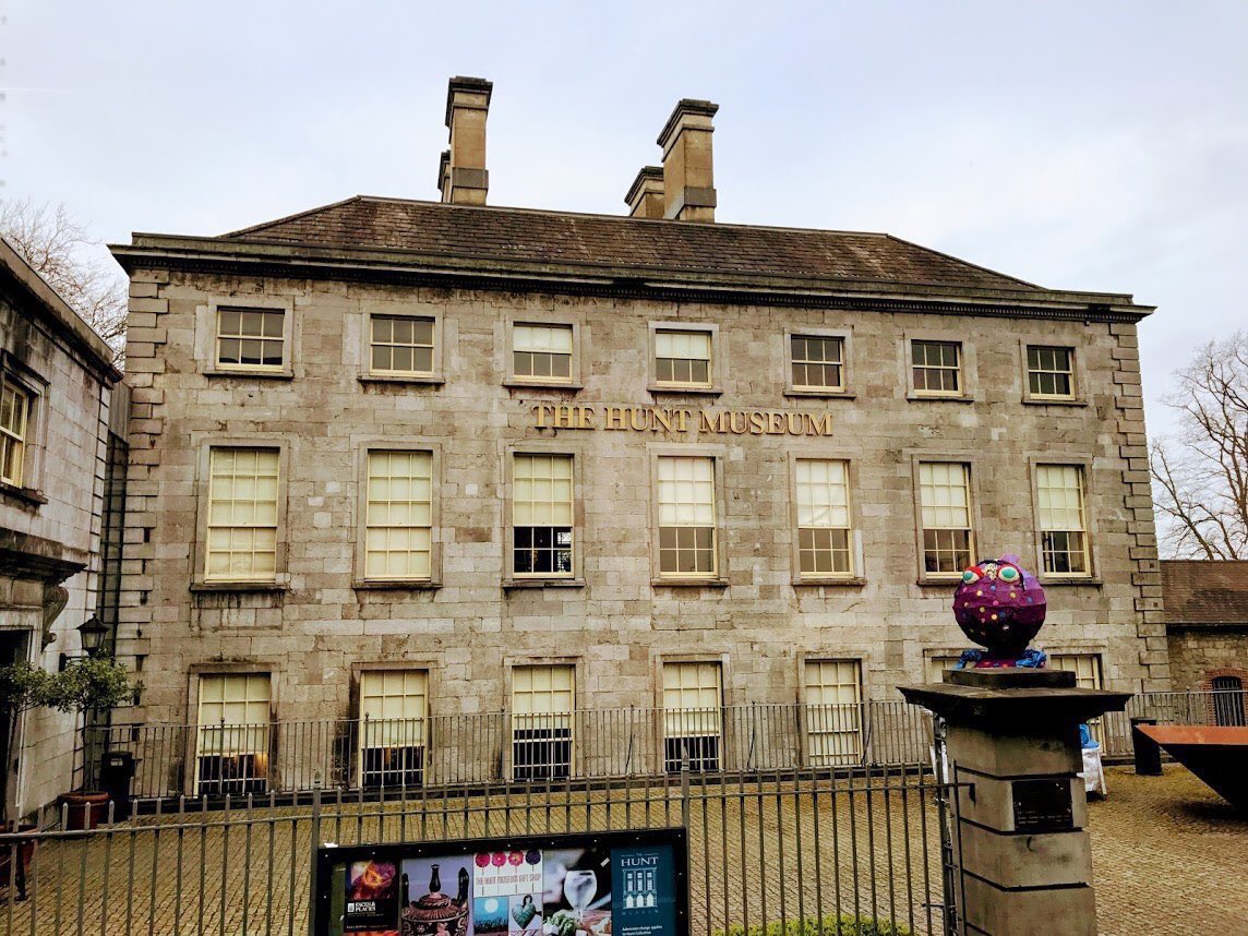 Hunt Museum, Limerick. One of Ireland’s greatest jewels, this collection of superb artefacts includes everything from a model of a horse believed to be by Leonardo to Picasso, Giacometti, Renoir & Henry Moore amongst others.