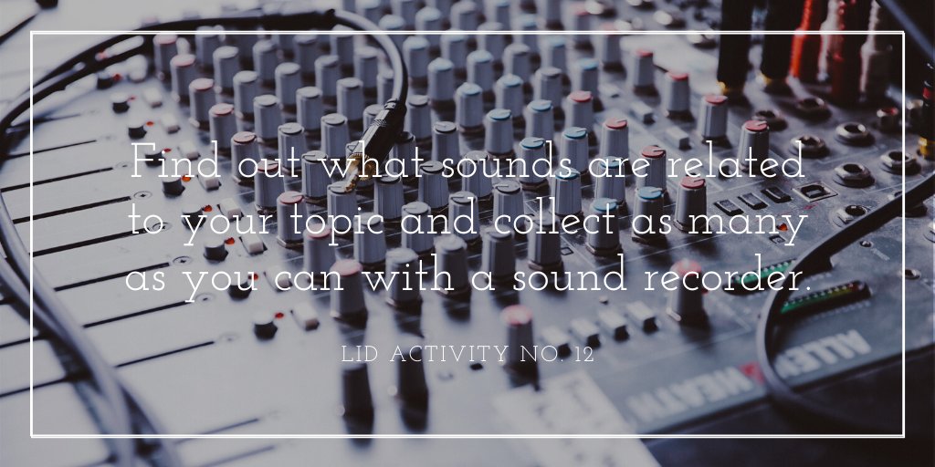 Here's an LiD tip for another way to engage students with their topic. <a href="/perfinker/">Gillian Judson, PhD</a> #imagination #inquiry #curiosity #sfueducation #teachingandlearning #projectbasedlearning