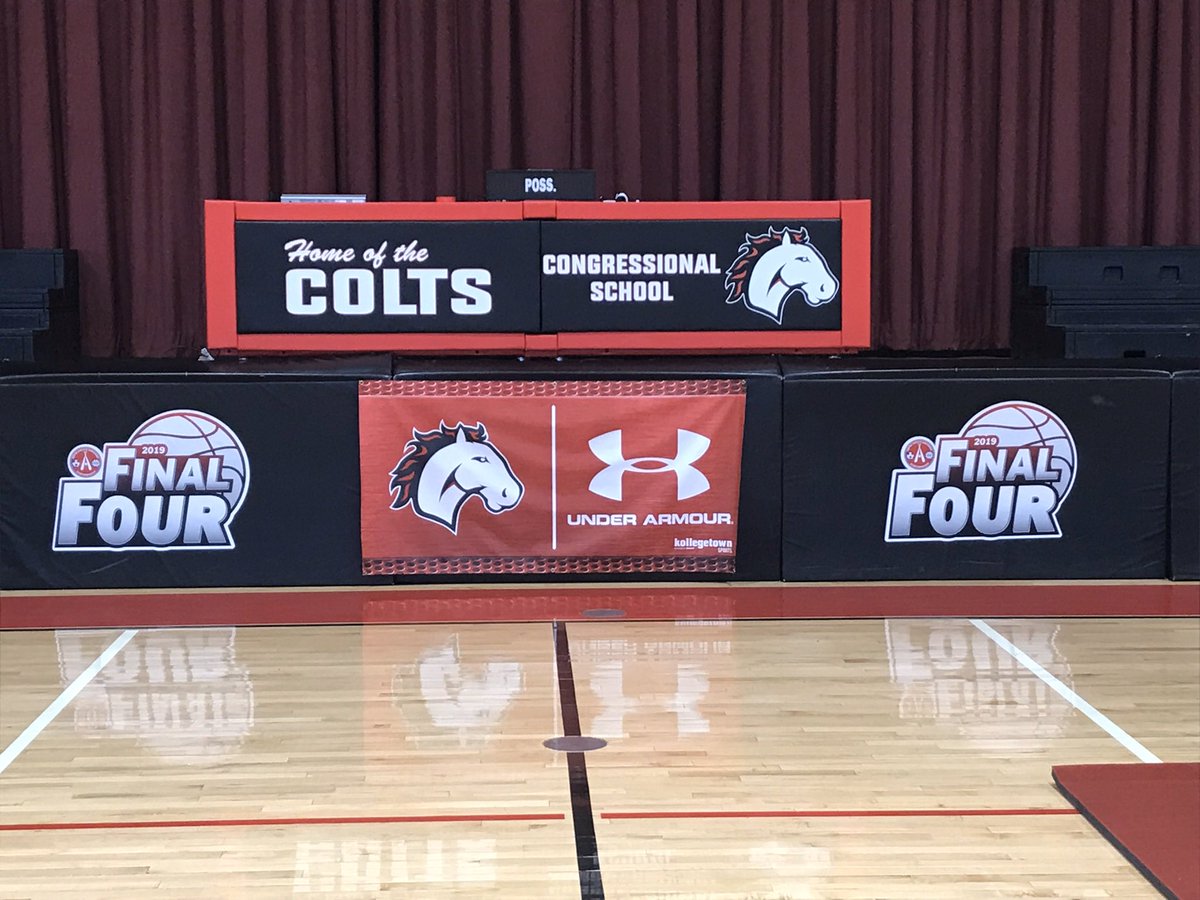 TLawsColts's tweet image. Flashback Friday features the 2018 CAC Final Four, hosted by Congressional School!