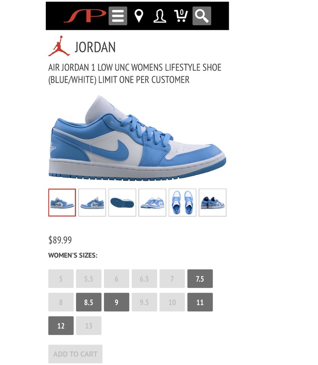 shoe palace jordan 1 low