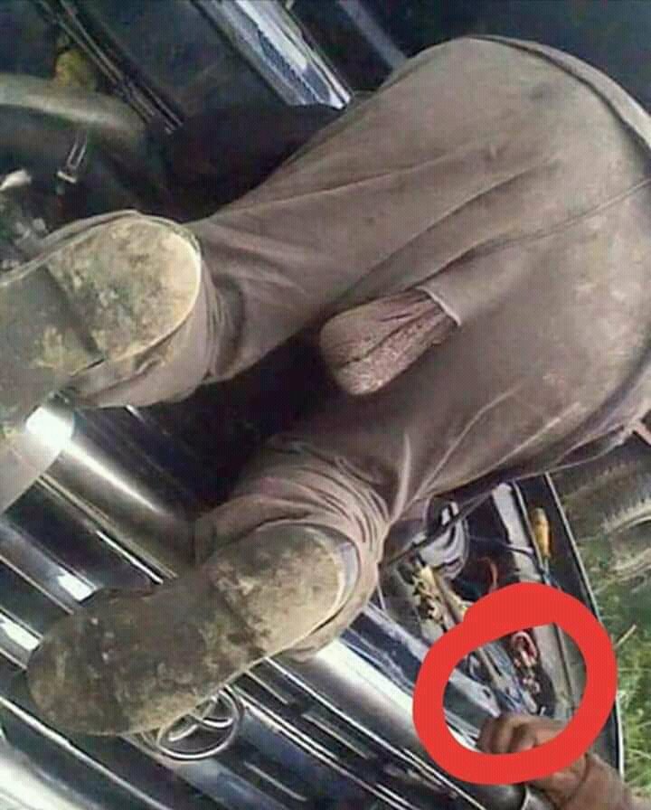 A rare pic of a bread winner in Uganda #UGAZIM