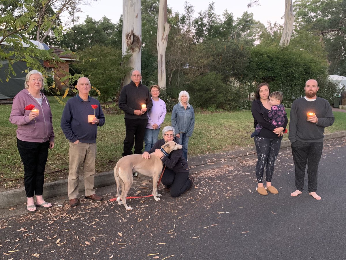 CecilyMichaels's tweet photo. My community @Blaxland #LightUpTheDawn #LestWeForget https://t.co/hQm2wamnja