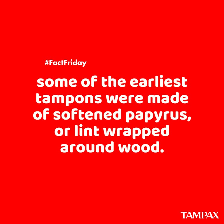 Tampax's tweet photo. 🙌we've evolved…It’s safe to say tampons are much more comfortable now – so comfortable you can’t even feel them. #factfriday #periodfacts #periodtruth https://t.co/yOUagobqgO