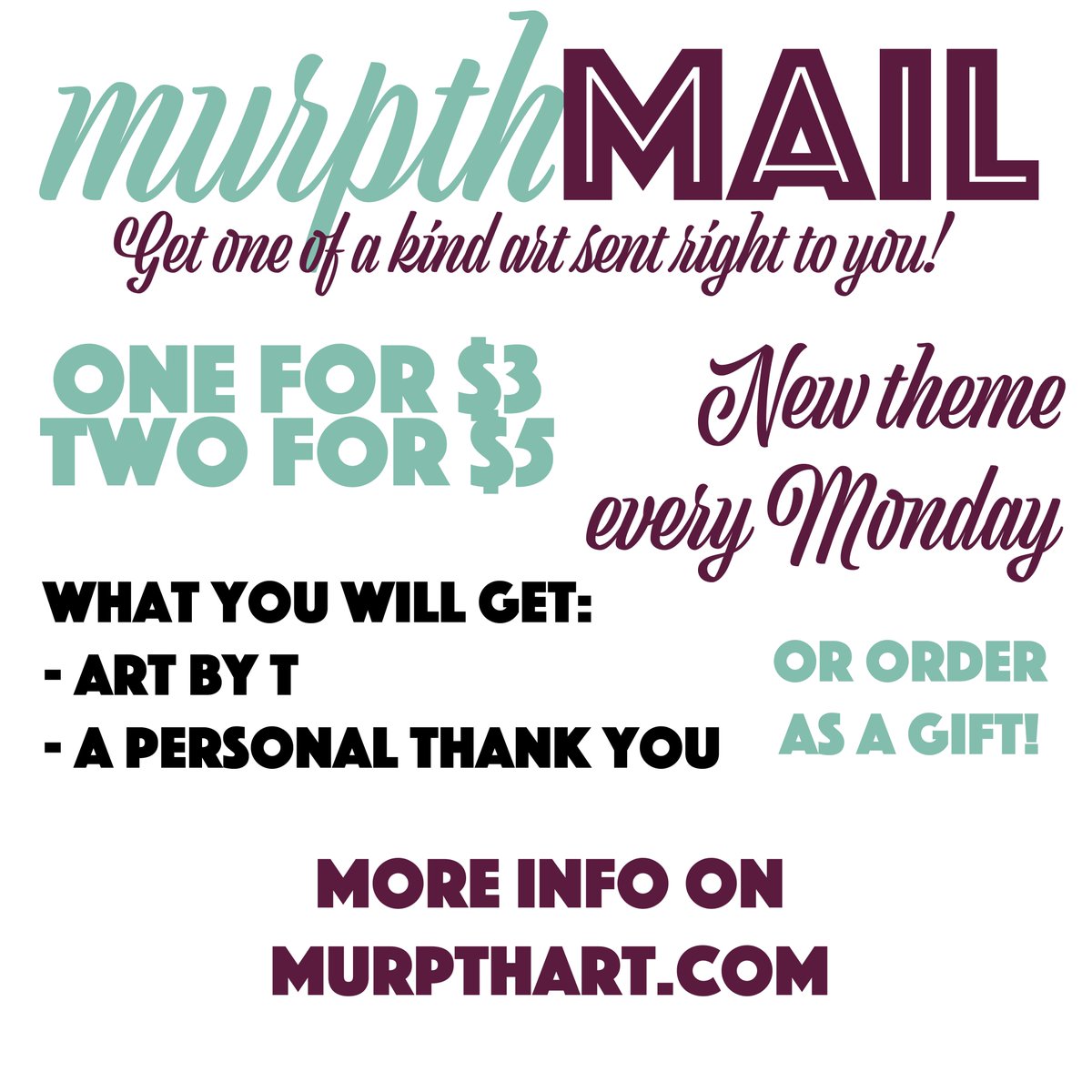 murpthart's tweet photo. #murpthMAIL https://t.co/RpRUSfx3gE