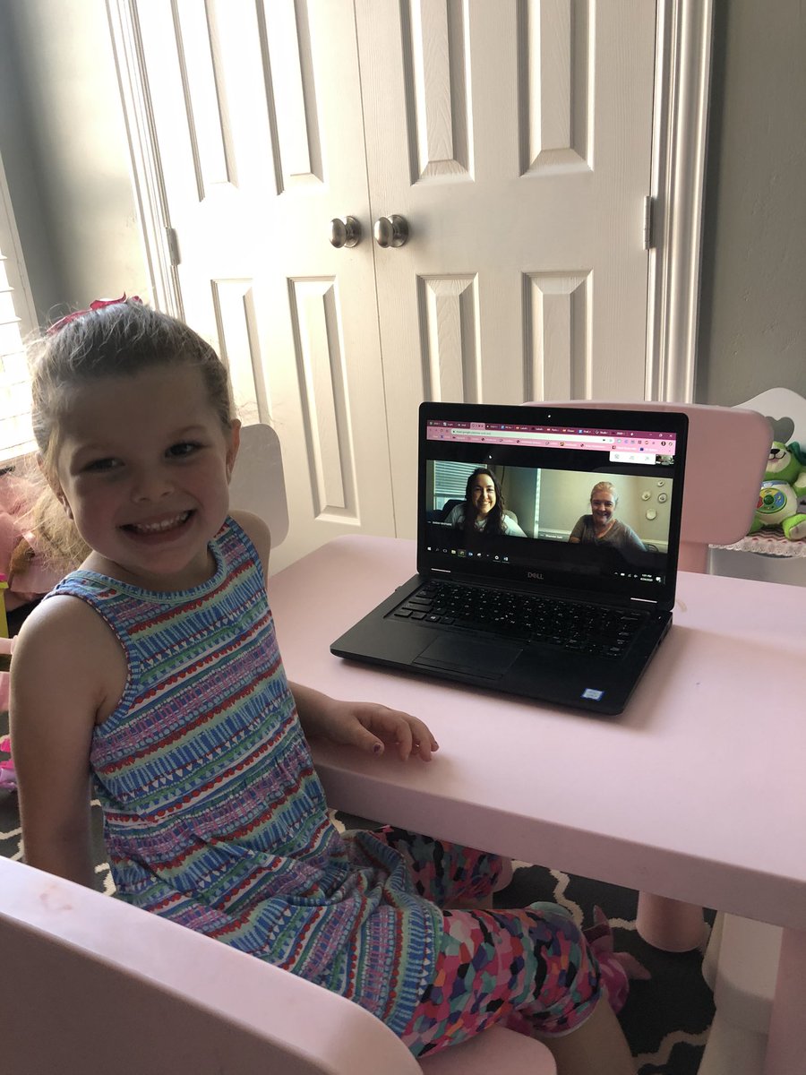 Thank you @mrs_w_oues and Ms. Sark for spending some quality time with Aspen today! She loves you both! 💚🖤💚🖤 <a href="/oldunionES/">Old Union Elementary School</a>