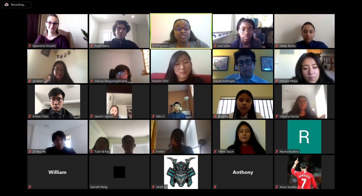 allstarsbayarea's tweet photo. For #FeatureFriday we'd like to give a HUGE shout out to our Program Assistants and all the volunteers from @FarellaBraun for telling us all about law firms! 

You've inspired us! So we'll #DevelopWhileDistancing so that some of us can go into law too! https://t.co/y0D3Yqr2xE