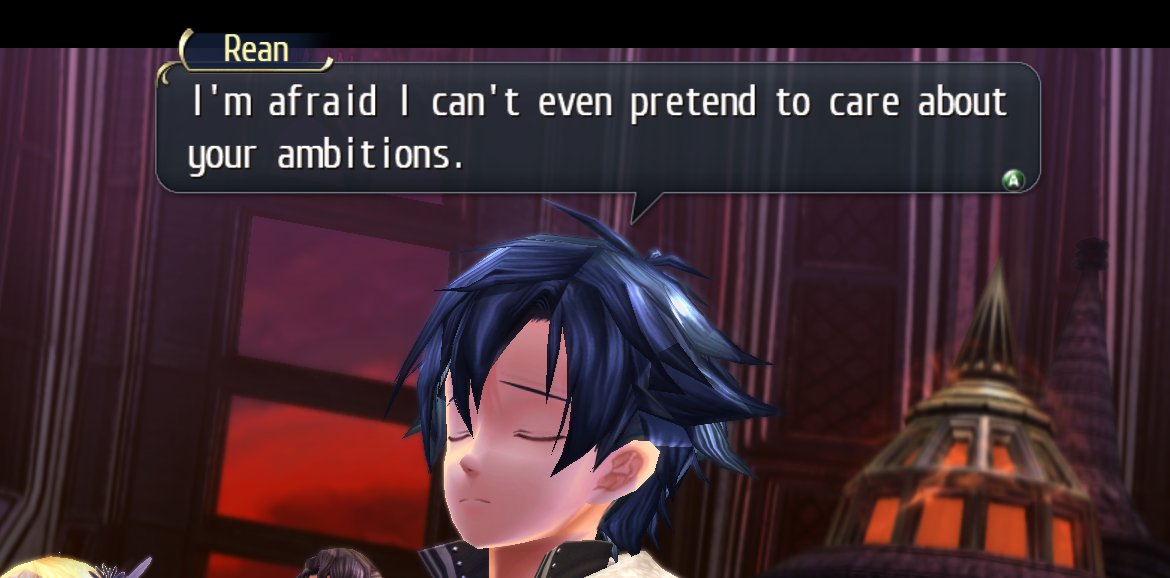 Rean being a fucking savage.  #Supricoldsteel