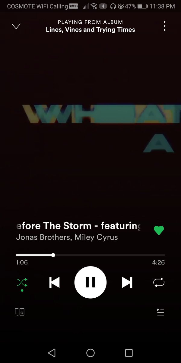 Spotify decided to fuck me up tonight I guess