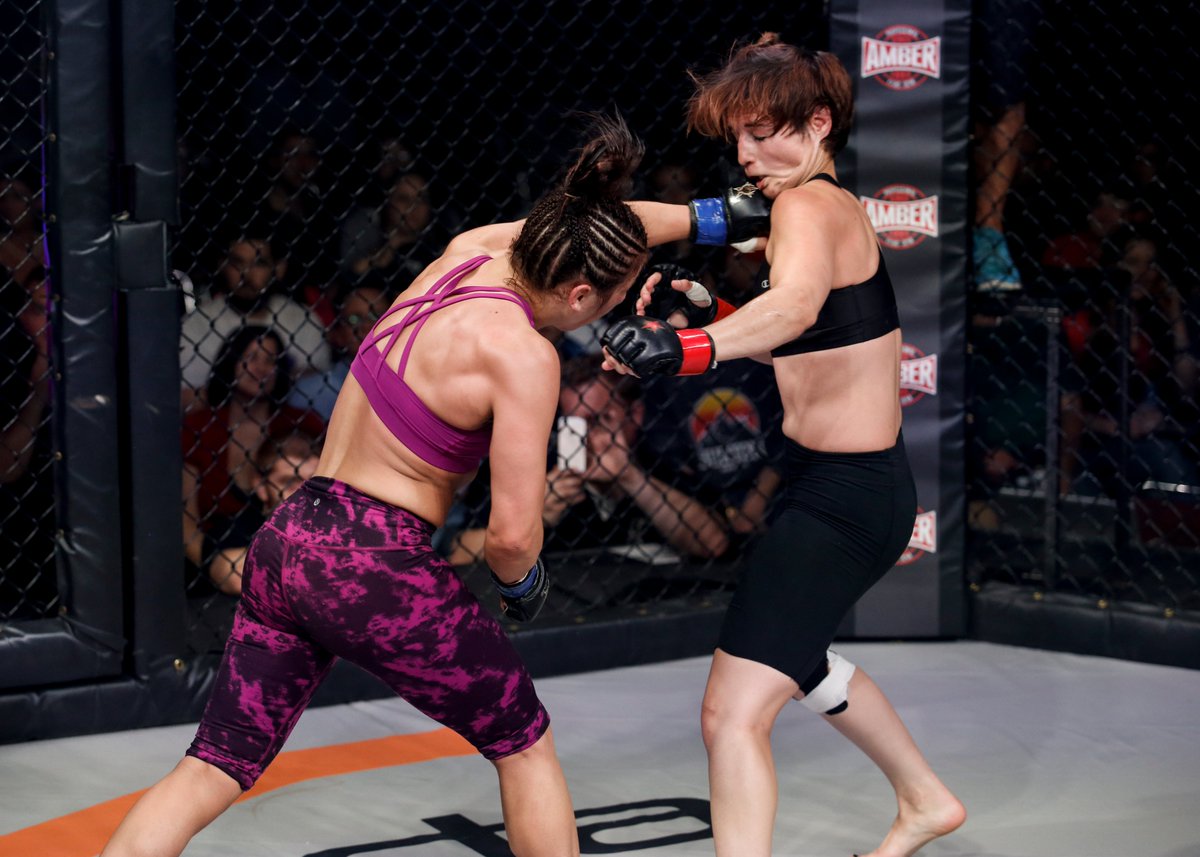 InvictaFights's tweet photo. On This Day: In her Invicta debut, strawweight @MMADreamCatcher used a mix of aggressive striking and powerful wrestling to defeat a scrappy Delaney Owen at #InvictaFC12 earning FOTN honors! https://t.co/RU7m5UAyJm