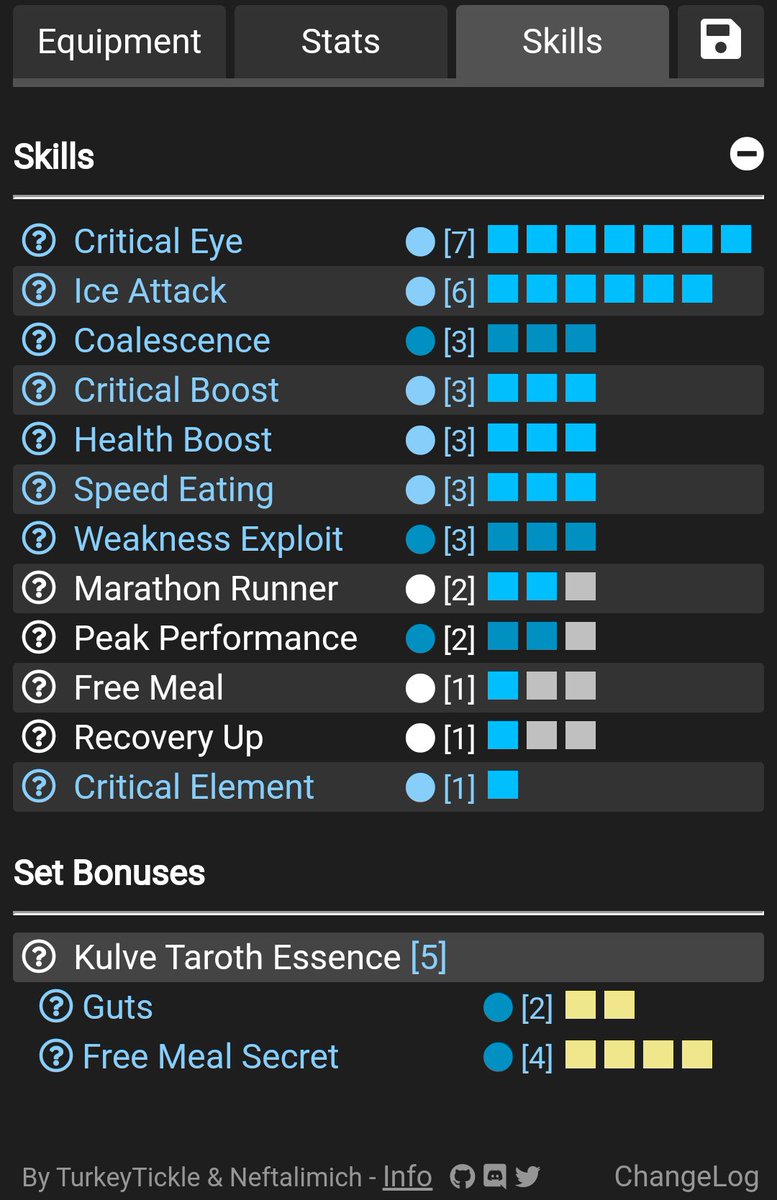MHWorldBuilder's tweet photo. Kulve Taroth Mr Armors &amp; Kjárr weapons added.
(Details data are missing). 
#MHWorld #Iceborne https://t.co/3dKXXoemlB