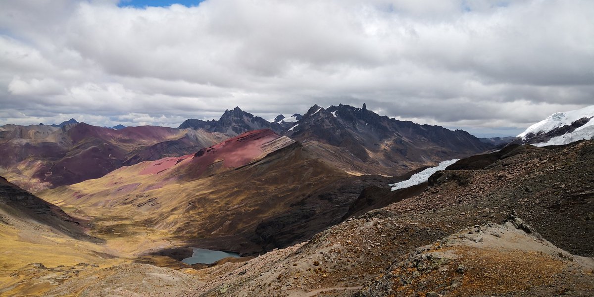 cooper_kerry's tweet photo. #virtualPeru Day 13- unfortunately we awoke to snow. The reality of mountaineering is that despite the beautiful days spent walking in we were here to climb Ausangate and we couldn't even see it. We had a little walk to Abra palomani pass, the views were amazing. https://t.co/LjjkngniuE