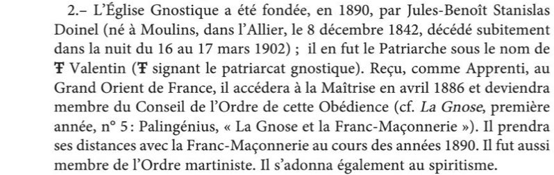 To this end he joined the  #Martinist order led by Gérard Encausse known as  #Papus (1865-1916)  https://occult-world.com/martinism/  and later the  #GnosticChurch established by Jules Doinel (1842-1903)  http://www.apostolicgnosis.org/history.html  5/